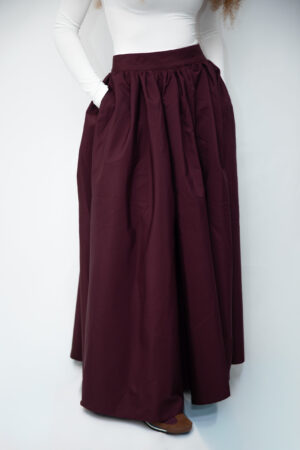 Jupe ballon BURGUNDY