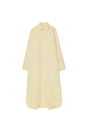 robe-chemise-jaune