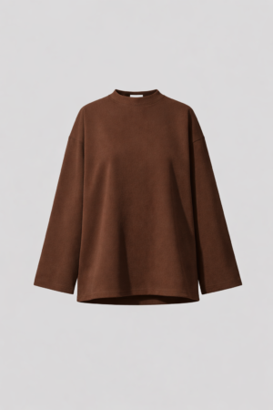 Haut comfy marron